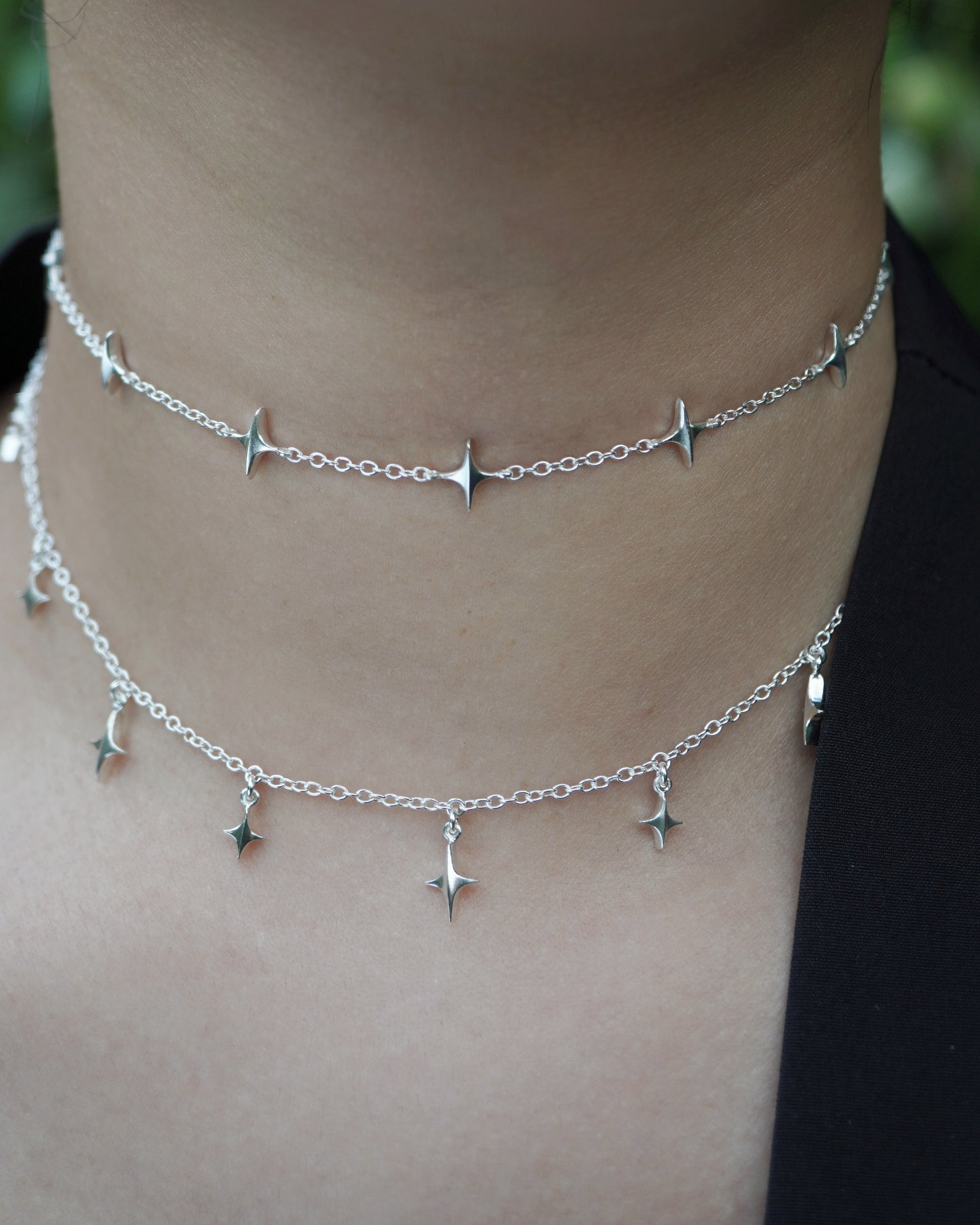 Stella Choker - I - Silver