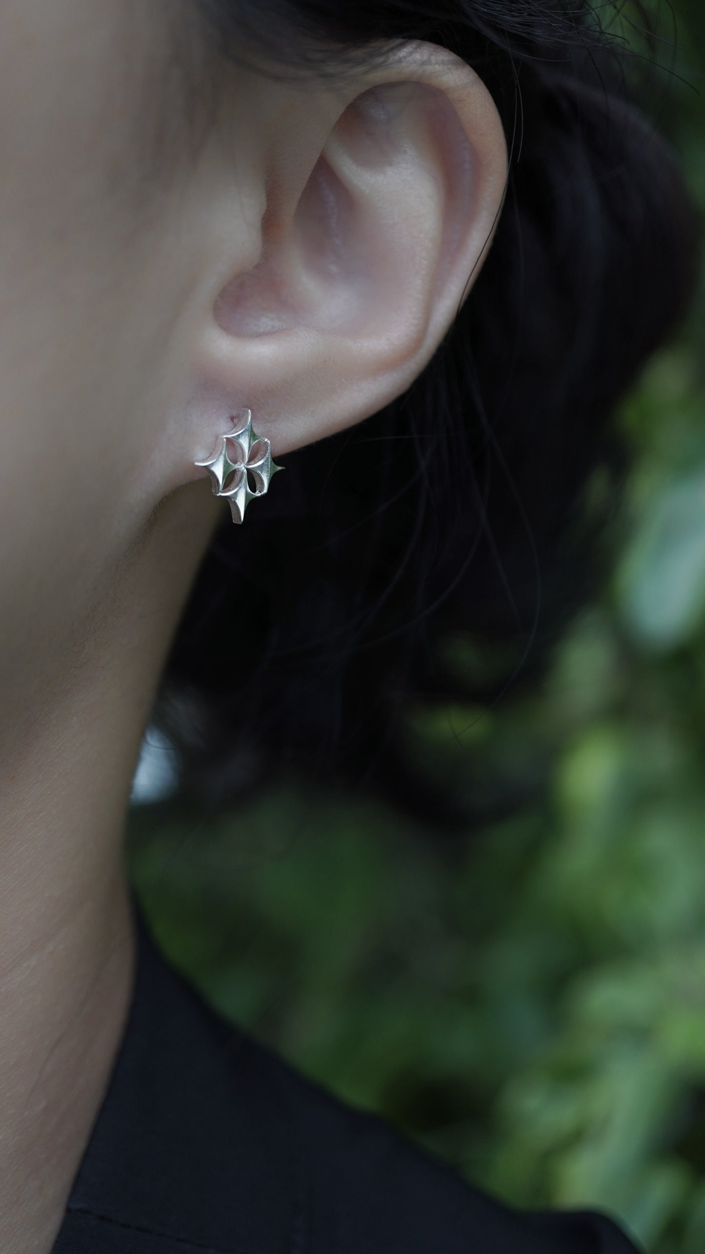 Stellar Stud earrings - Nova - Silver