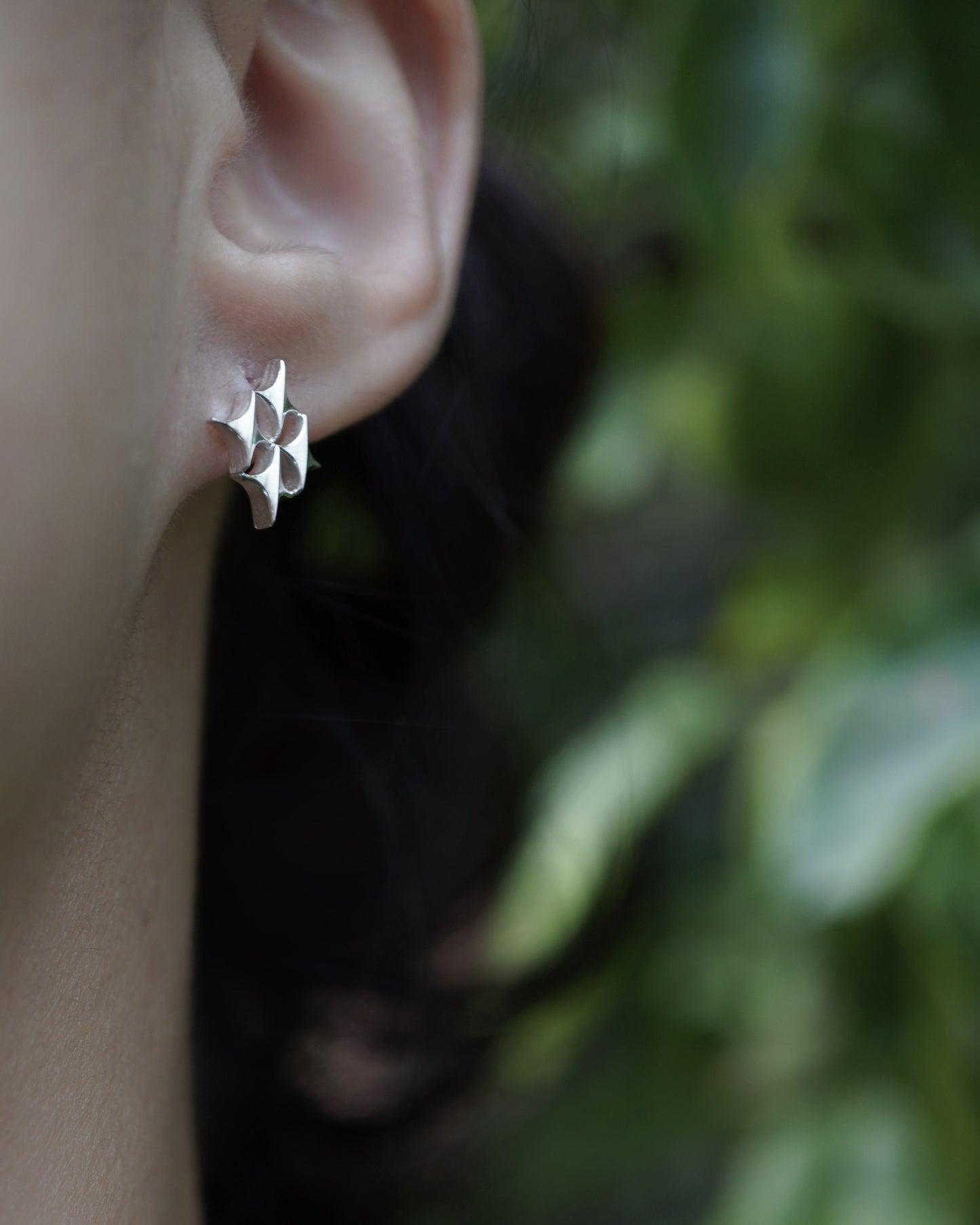 Stellar Stud earrings - Nova - Silver
