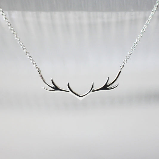My Deer Necklace - Minimal - Silver