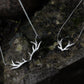 My Baby Deer Necklace - Wilderness - Silver