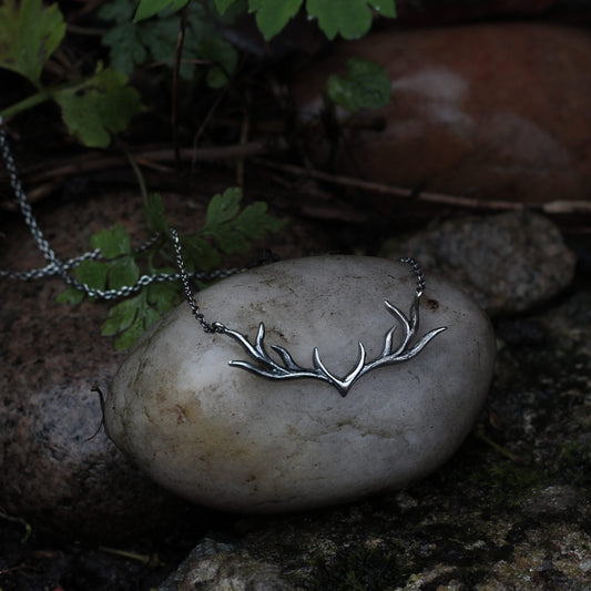 My Deer Necklace - Wilderness - Oxidised Silver