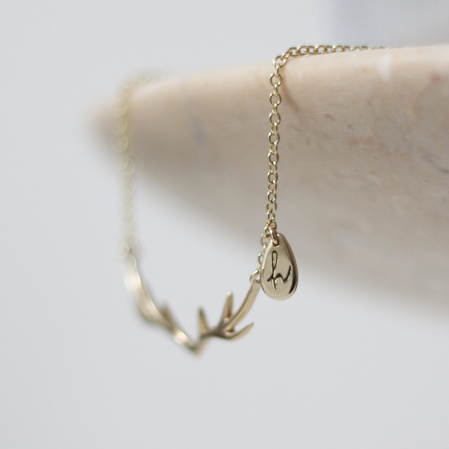 My Deer Necklace - Minimal - Gold