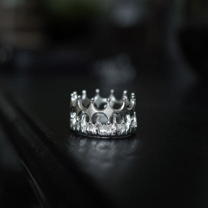 Stella Ring - Crown - Silver