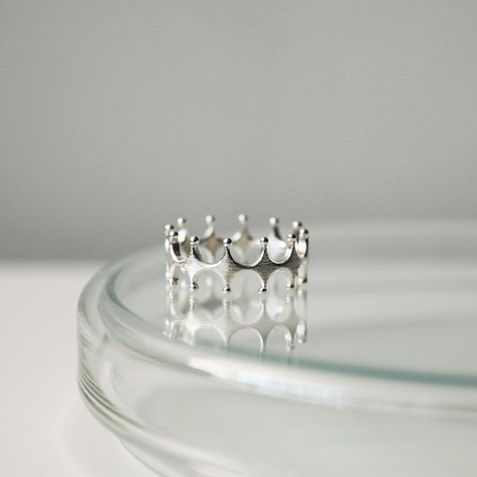 Stella Ring - Crown - Silver