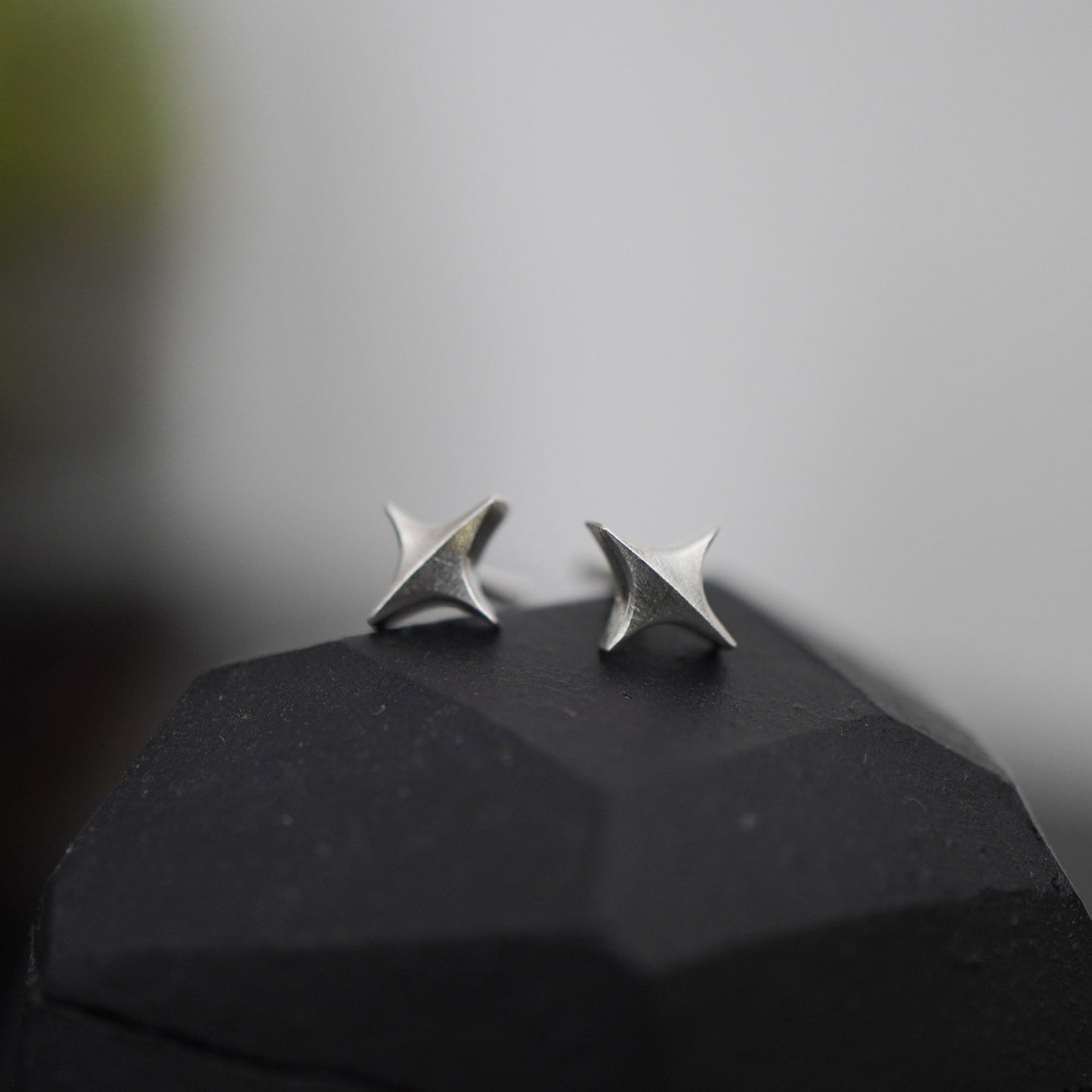 Stella Stud Earrings - Silver