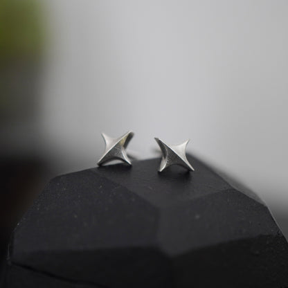 Stella Stud Earrings - Silver