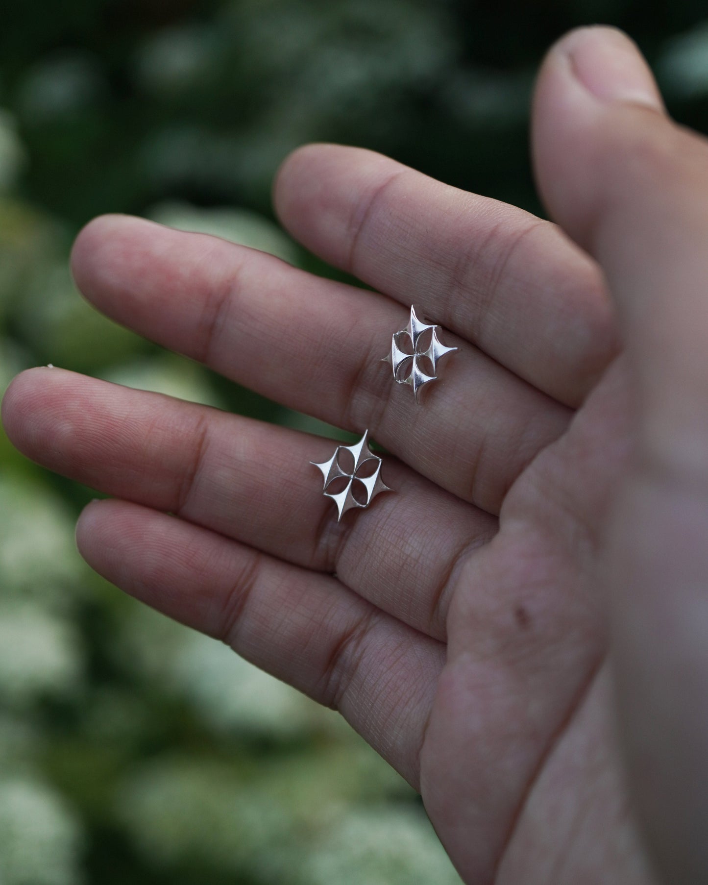 Stellar Stud earrings - Nova - Silver