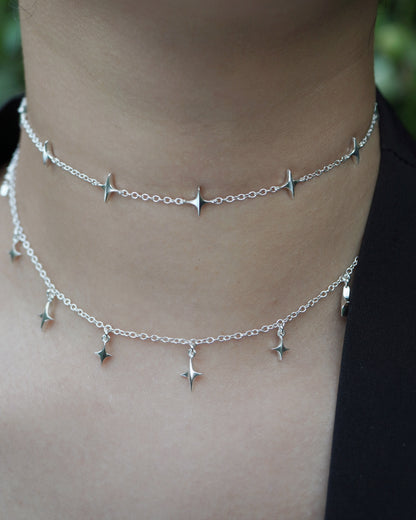 Stella Choker - I - Silver