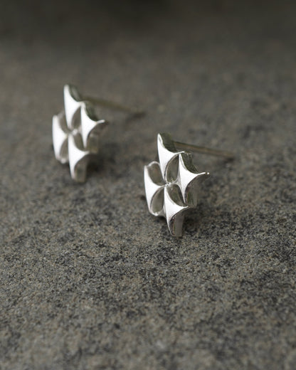 Stellar Stud earrings - Nova - Silver