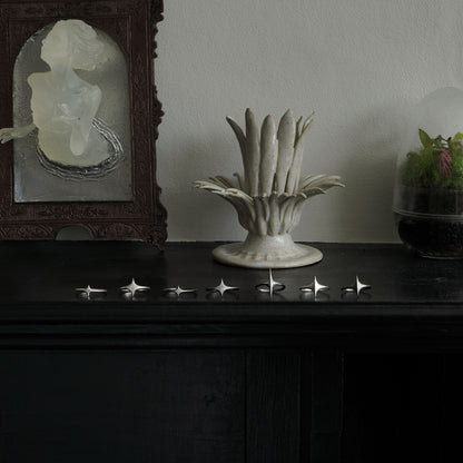 Stella Ring - Flat Brushed Silver
