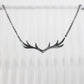 My Deer Necklace - Oxidised Silver