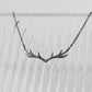 My Deer Necklace - Oxidised Silver