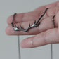 My Deer Necklace - Oxidised Silver