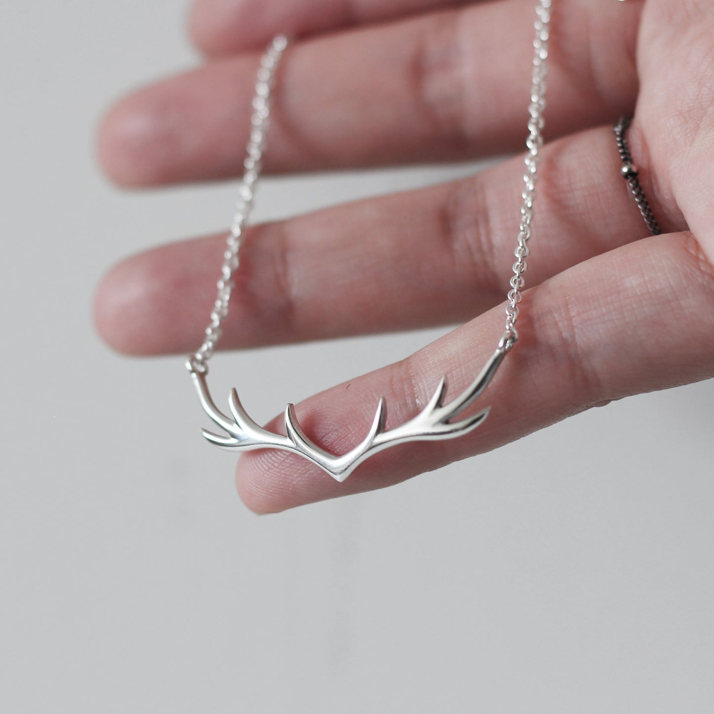 My Deer Necklace - Minimal - Silver