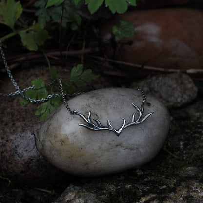 My Deer Necklace - Wilderness - Oxidised Silver