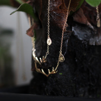 My Deer Necklace - Minimal - Gold