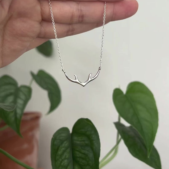 My Deer Necklace Mini - Silver - Aisling Chou Studio