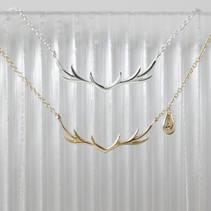 My Deer Necklace - Minimal - Silver