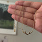 My Baby Deer Necklace - Minimal - Gold