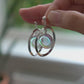 Luna Saturn Drop Earrings