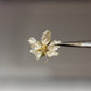 Cherry Blossom Medallion Ring - Silver - Aisling Chou Studio