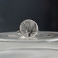 Cherry Blossom Signet Ring - Large - Silver - Aisling Chou Studio