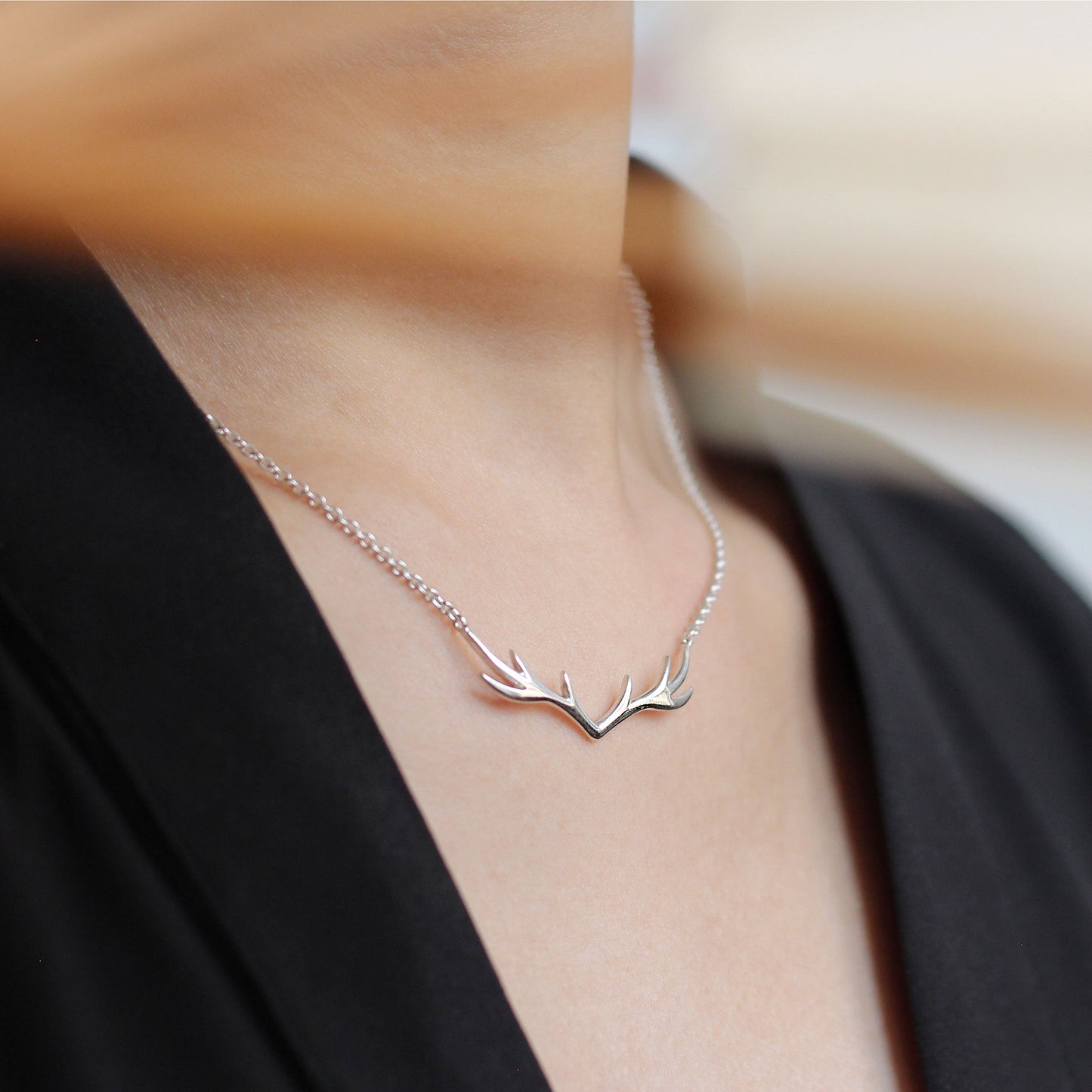 My Deer Necklace - Silver - Aisling Chou Studio