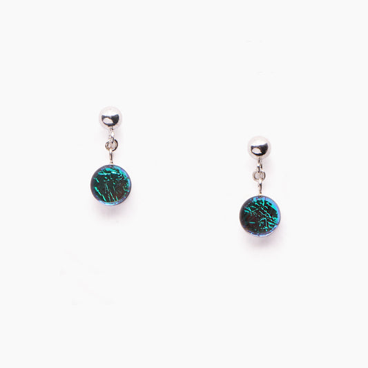 Nebula Small Drop Earrings - Aurora - Aisling Chou Studio