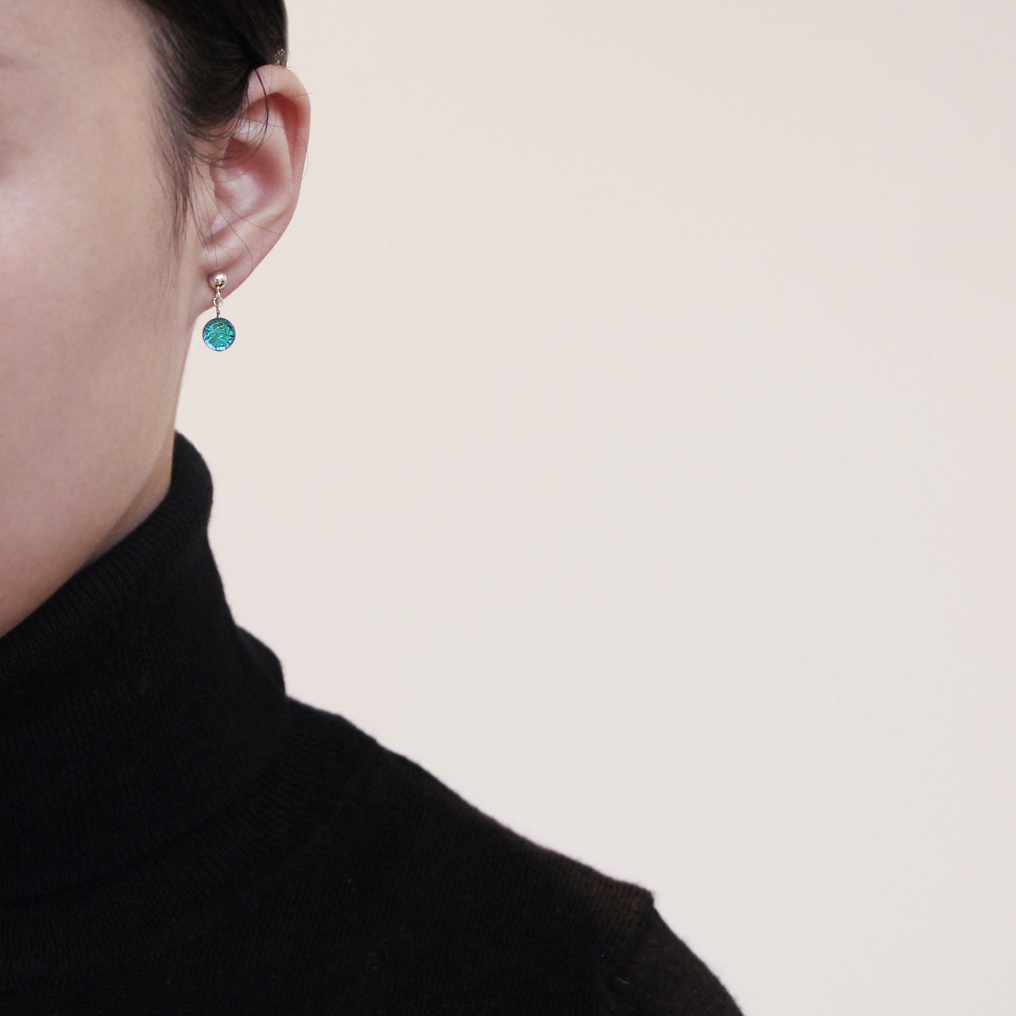 Nebula Small Drop Earrings - Aurora - Aisling Chou Studio