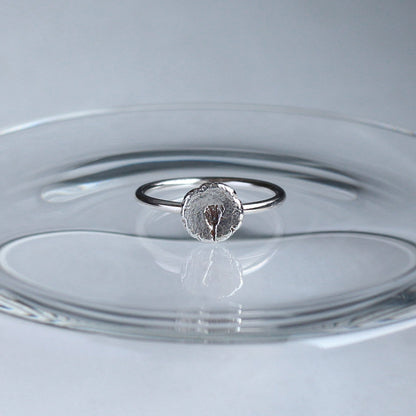 Shepherd's Purse Little Flower Ring - Silver - Aisling Chou Studio