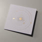 Solar System Greeting Card - Gold Foil - Aisling Chou Studio