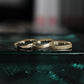 Sunshine Hammered Band - 9ct/18ct Gold, three finishes - Aisling Chou Studio